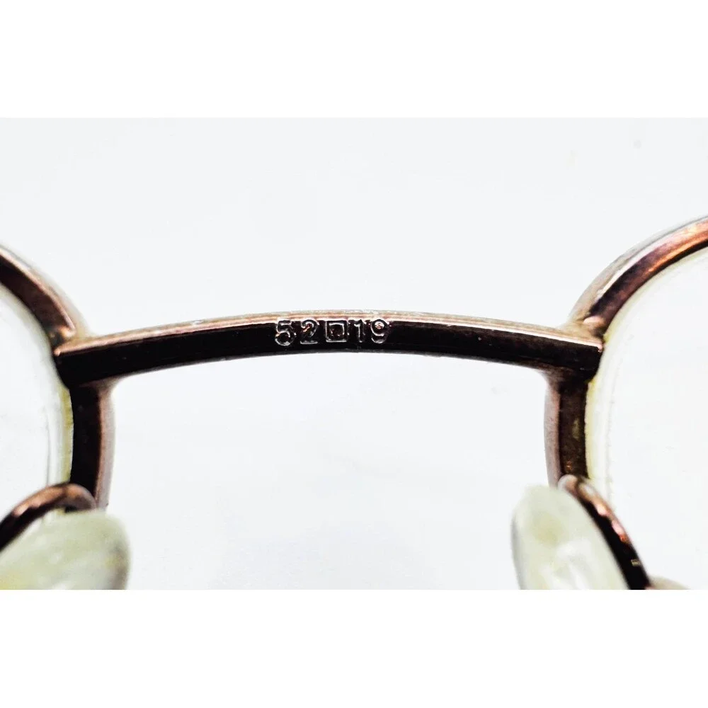 Sferoflex Eyeglasses Mens Brown Rectangle Half Rim 52-19-140 2203 284